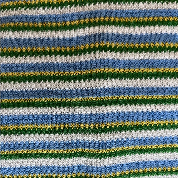 Striped Knit Zara Cropped Tank - Picture 4 of 4